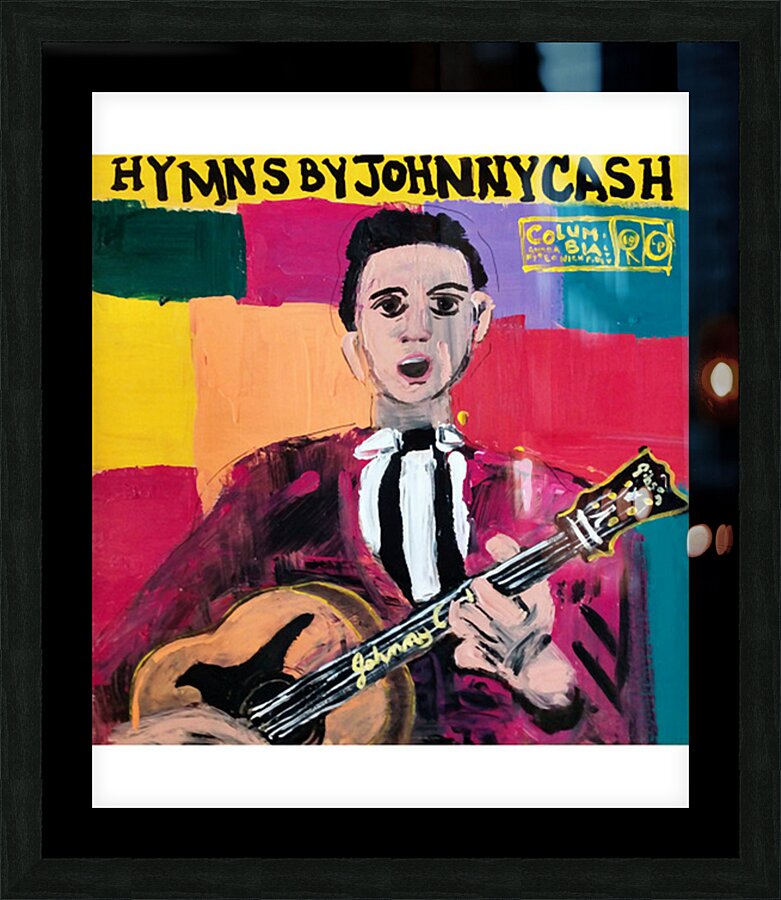 johnny cash 39 Picture Frame print
