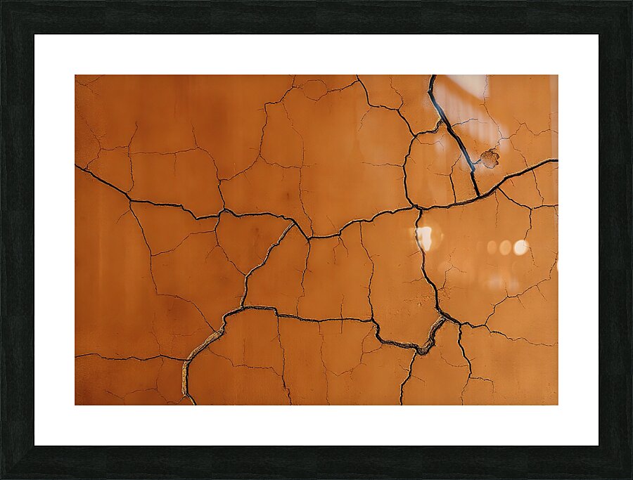 a weathered rustic texture 1 Picture Frame print