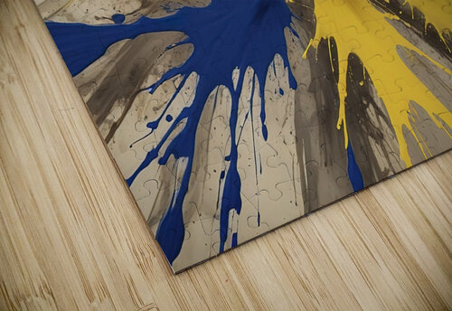 An explosive abstract masterpiece Raluca Ciobanu puzzle