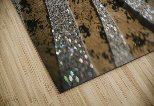sparkling silver glitter or sequins Raluca Ciobanu puzzle