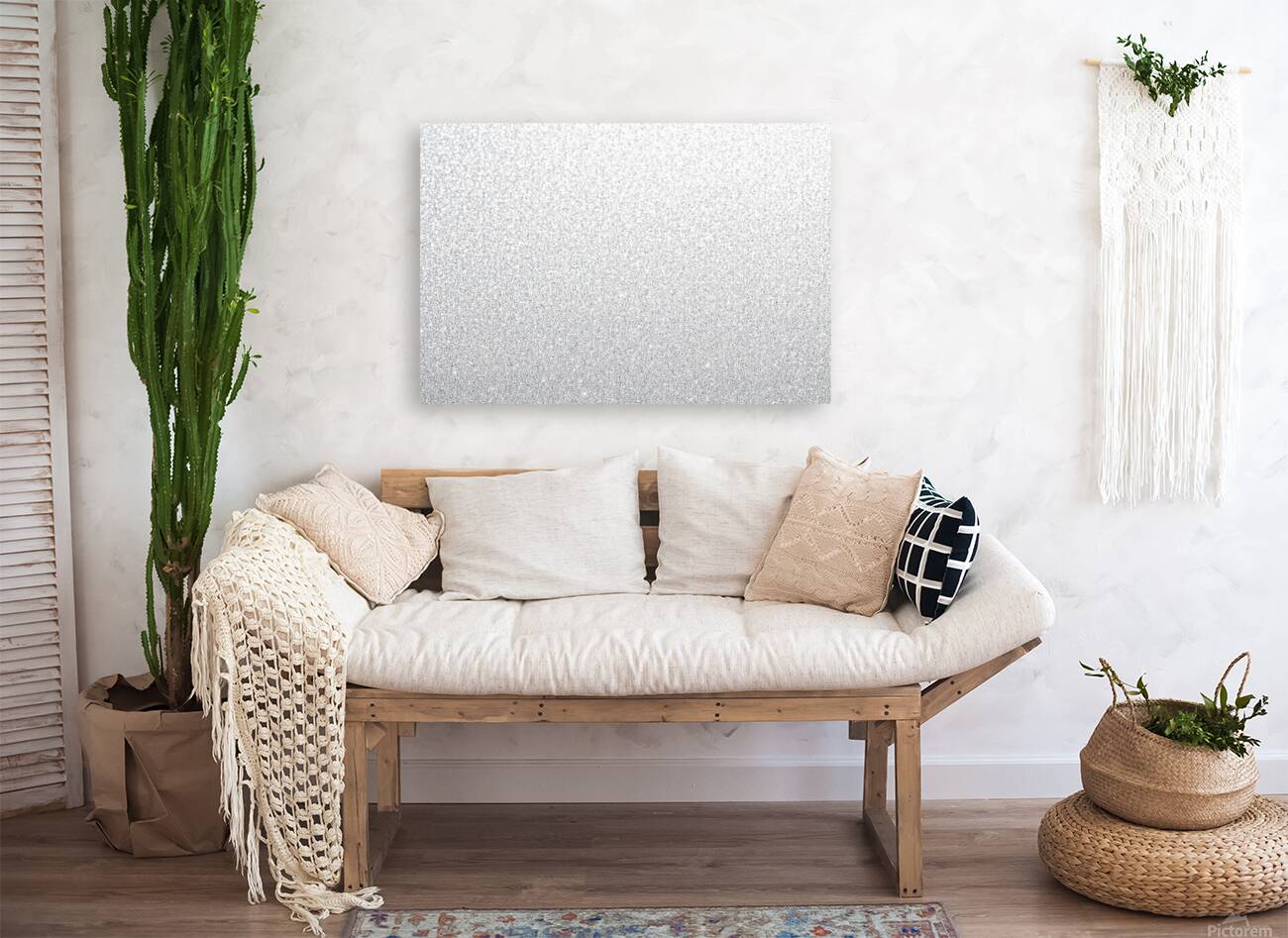 a glittering silver background 2 Reproduction