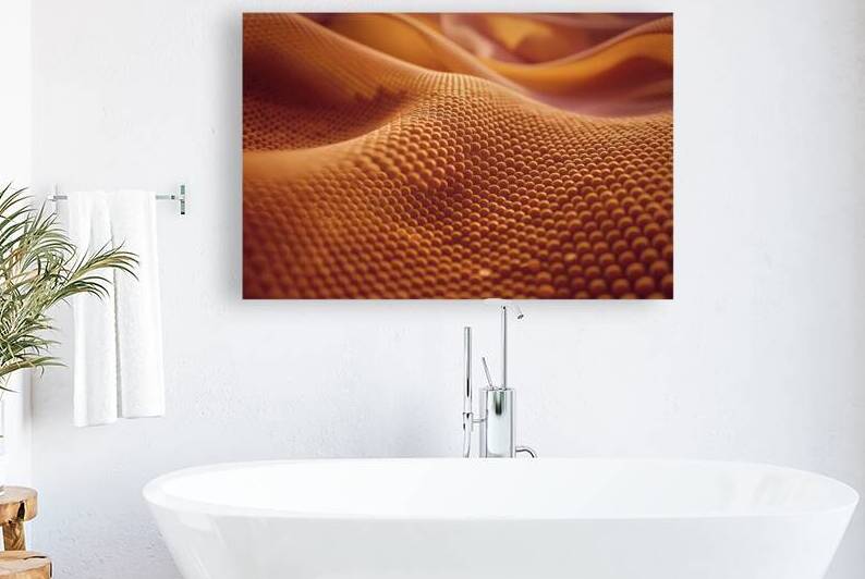 close up photograph of a textured surface 3 by Raluca Ciobanu