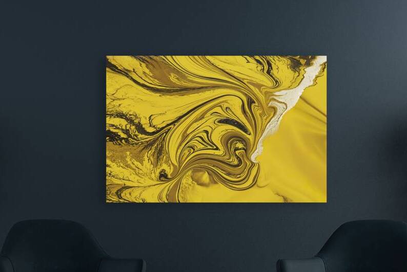 marbled pattern predominantly in vibrant shades o by Raluca Ciobanu