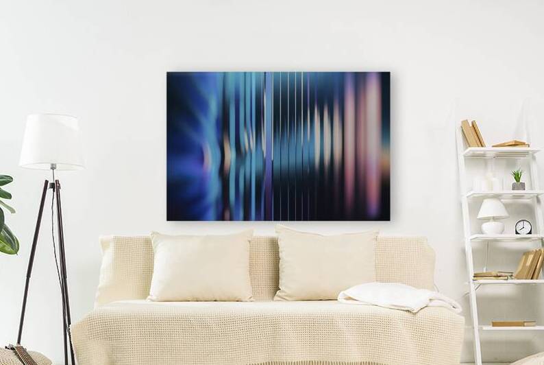 A captivating abstract painting featuring a blend by Raluca Ciobanu