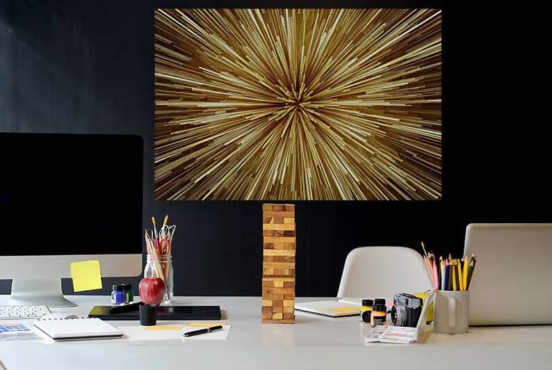 A stunning abstract art piece that captures the e by Raluca Ciobanu