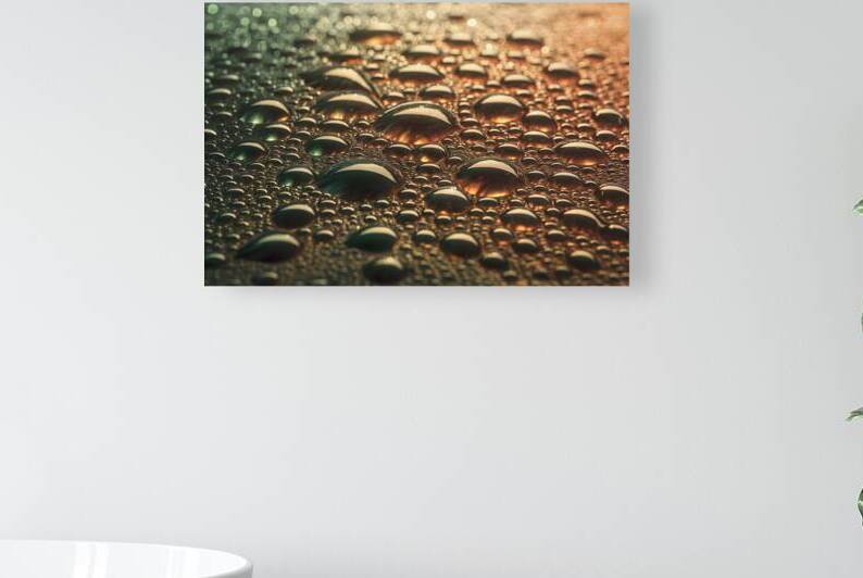 A stunning close up photograph of water droplets by Raluca Ciobanu