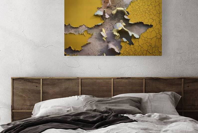 A vivid and intricate art piece featuring a weath by Raluca Ciobanu