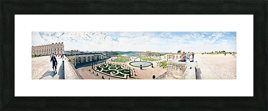 Versailles & Garden  Picture Frame print