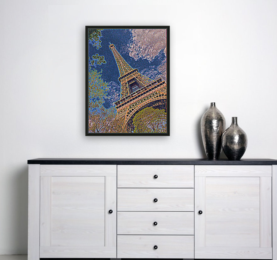 Eiffel Tower- Abstract Reproduction