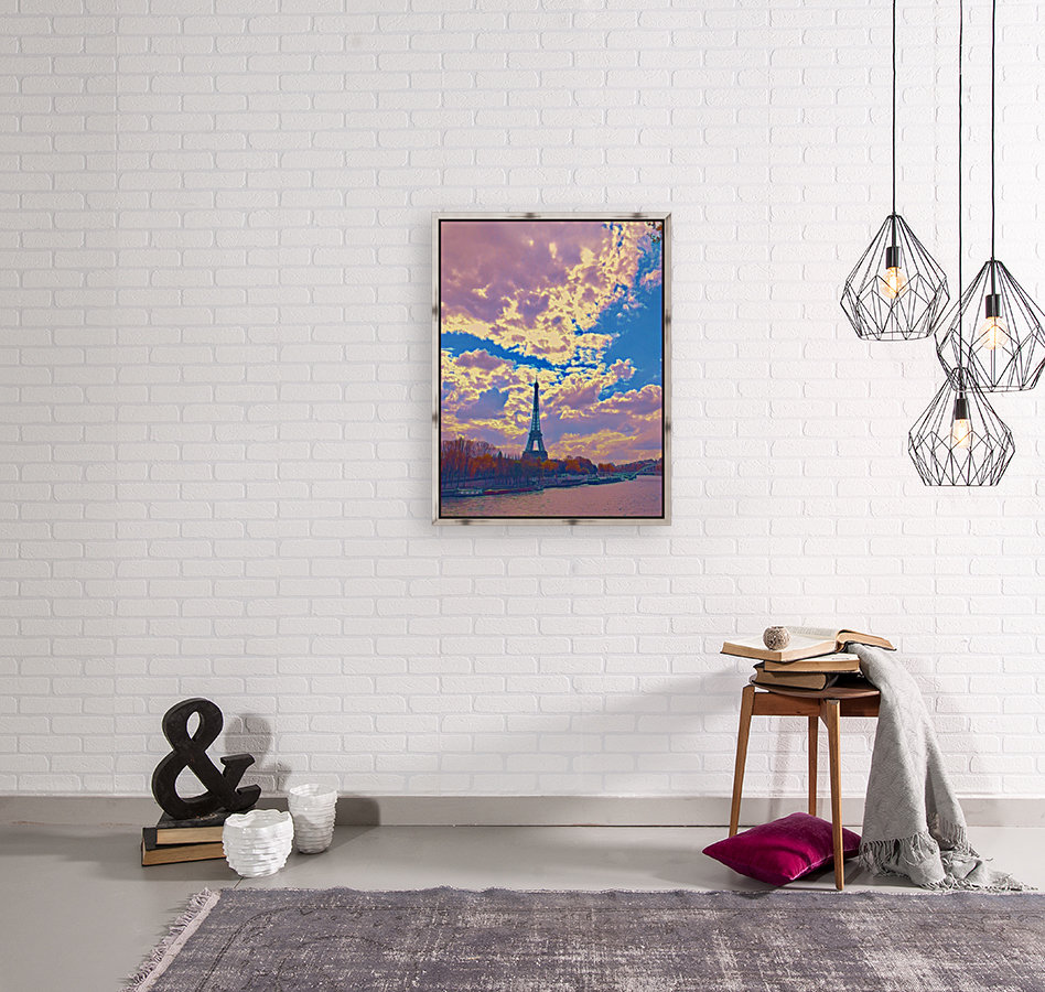 River & Eiffel  Reproduction