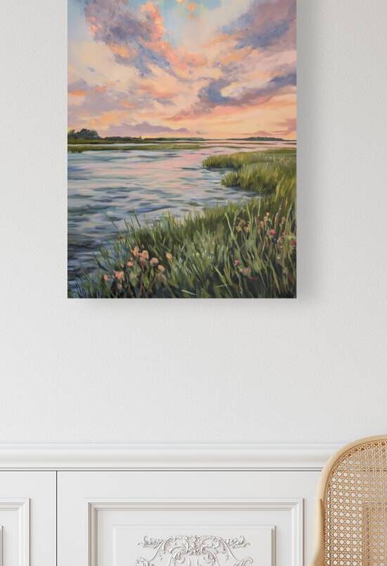 Sunrise Over St. Johns Delta by Creaty Prints