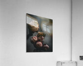 Macro bees 3 Acrylic Print