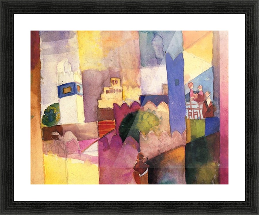 Kairouan Picture Frame print