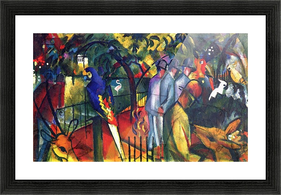 zoological gardens Picture Frame print