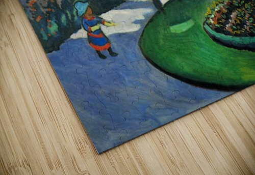 Garden image Macke puzzle