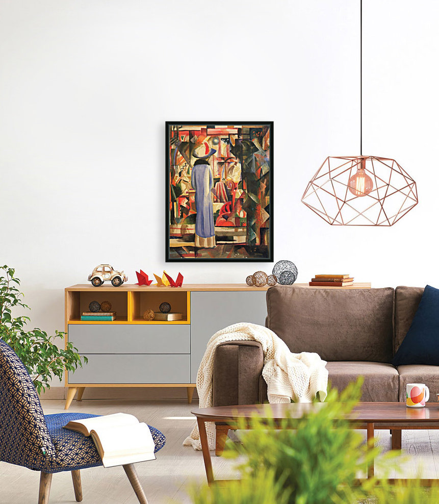 Large bright showcase Reproduction