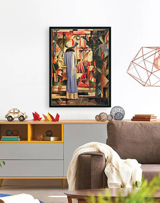 Large bright showcase by Macke