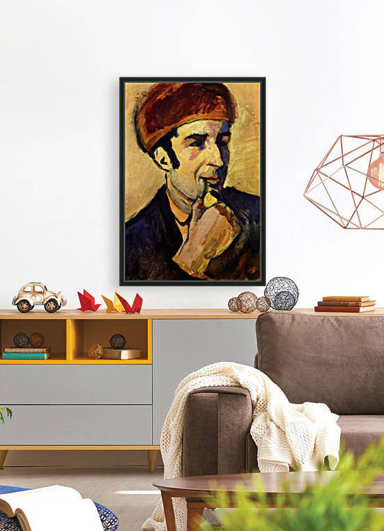 Portrait of Franz Marc by Macke