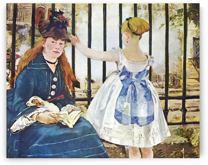 Railway by Manet
