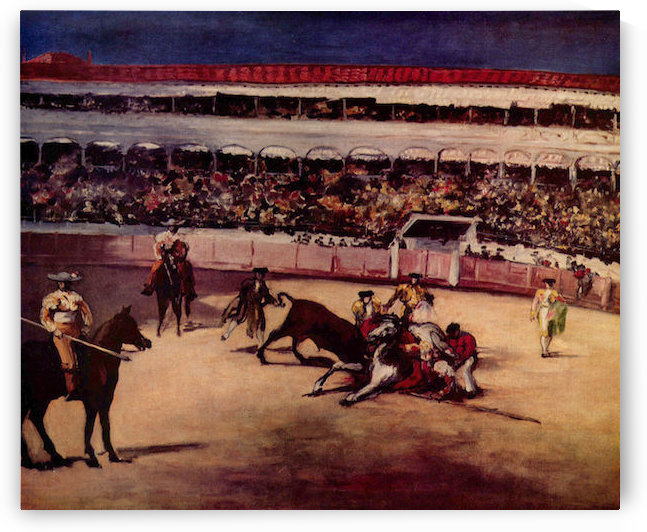 Bullfight by Manet