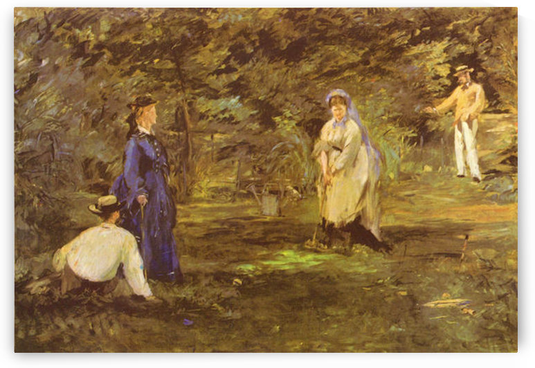 Croquet Party by Manet