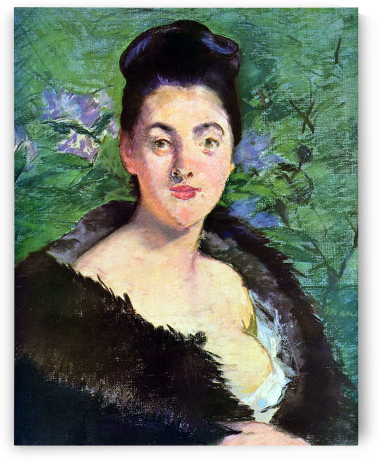 Lady in Fur by Manet