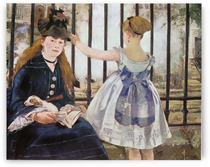 Le_Chemin_de_fer_1873 by Manet