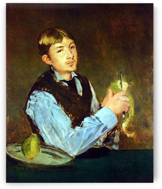 Portait of Leon Leenhoff by Manet