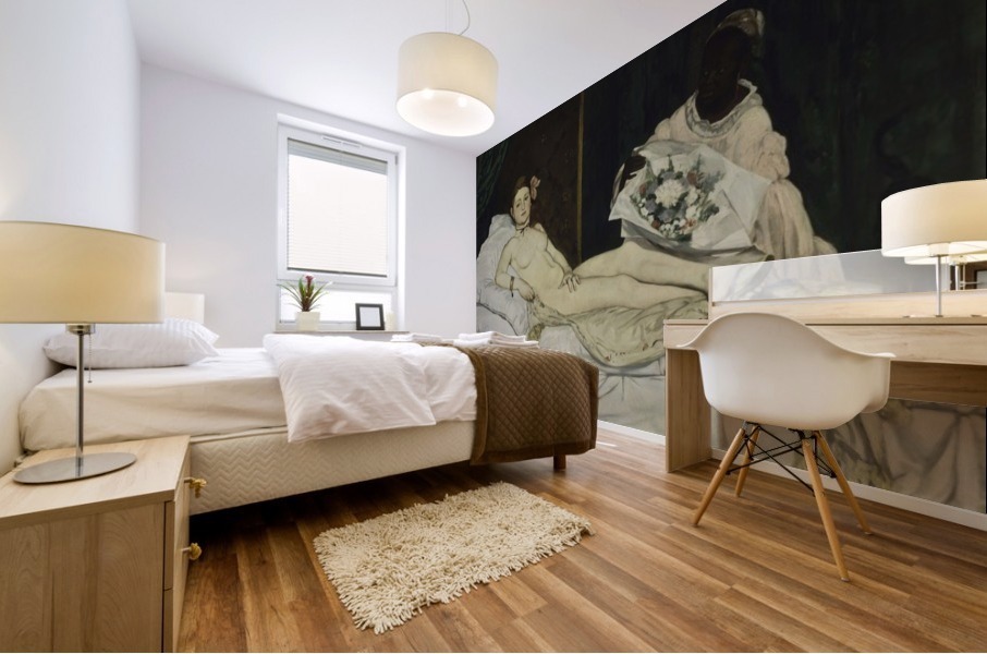 Olympia Mural print