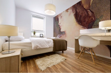 The Blond Nude Mural print
