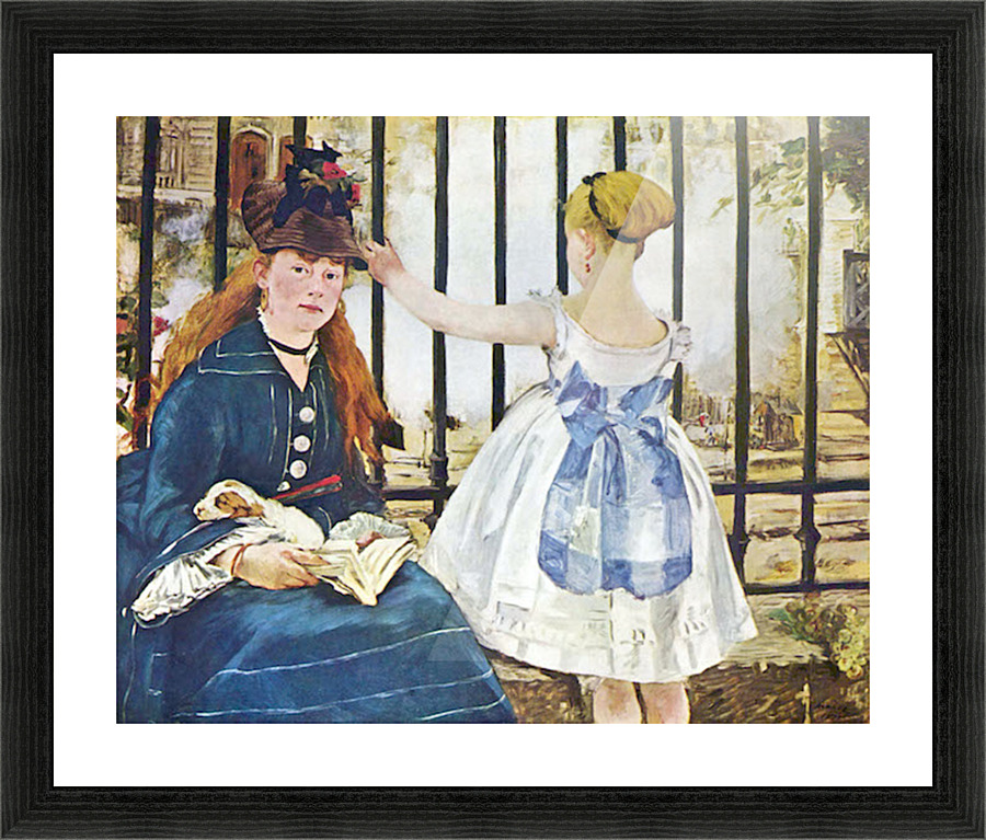 Railway Picture Frame print