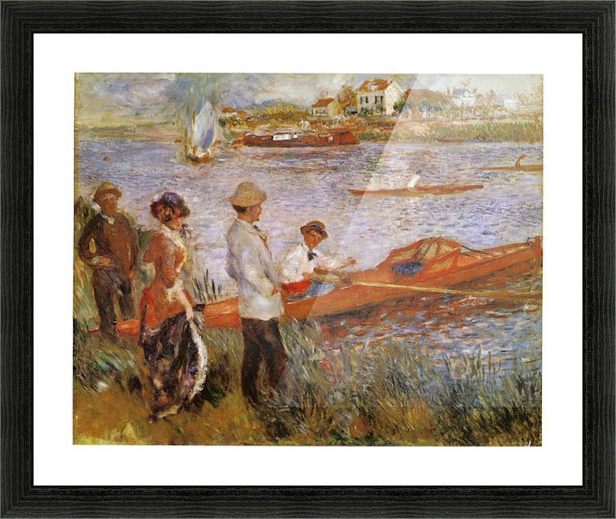 Rameurs_a_Chatou_1879 Picture Frame print