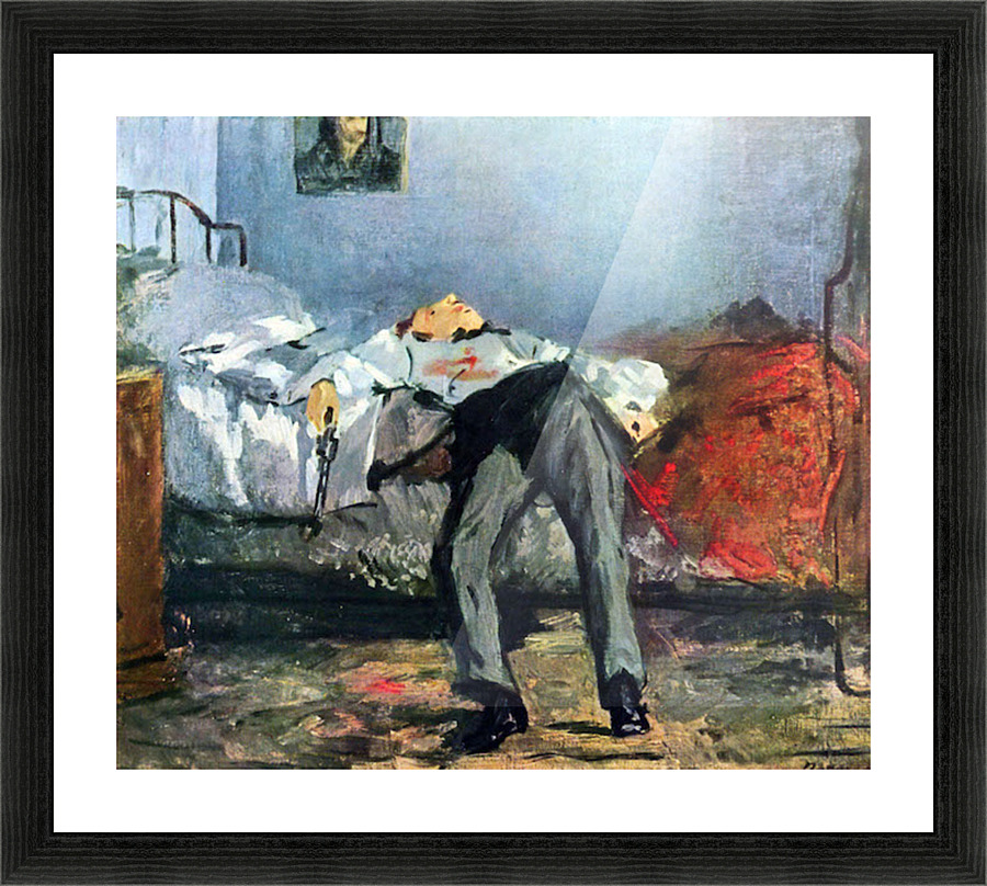 Suicide Picture Frame print