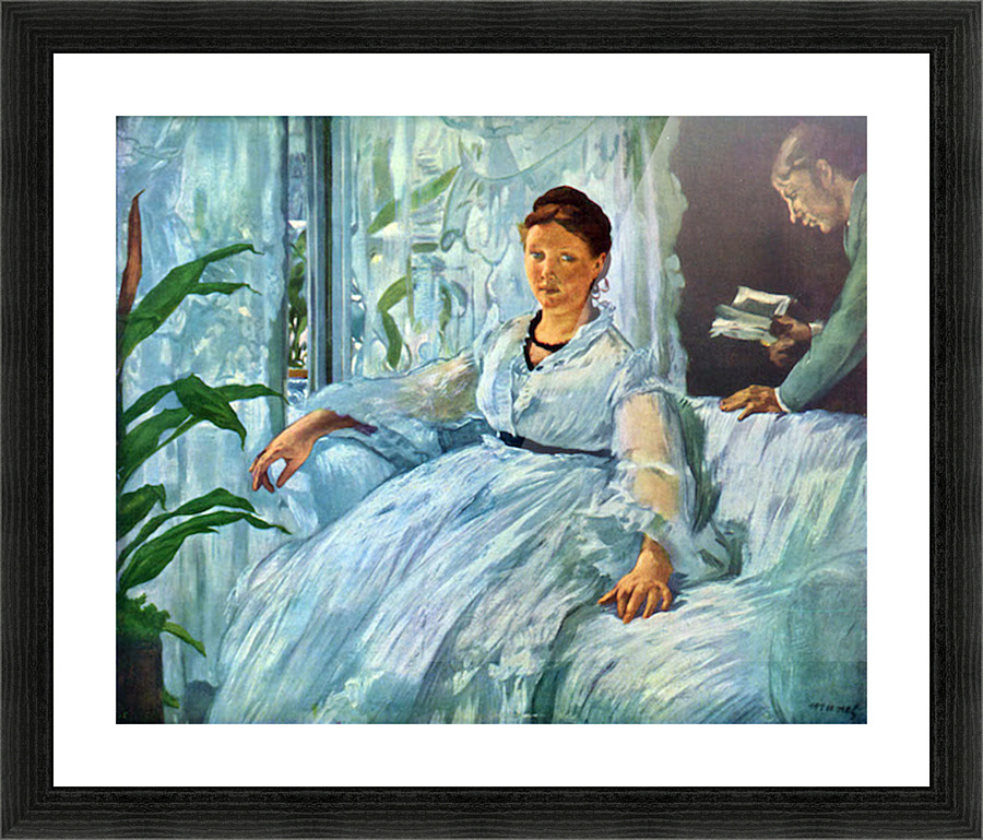 The Lecture Picture Frame print