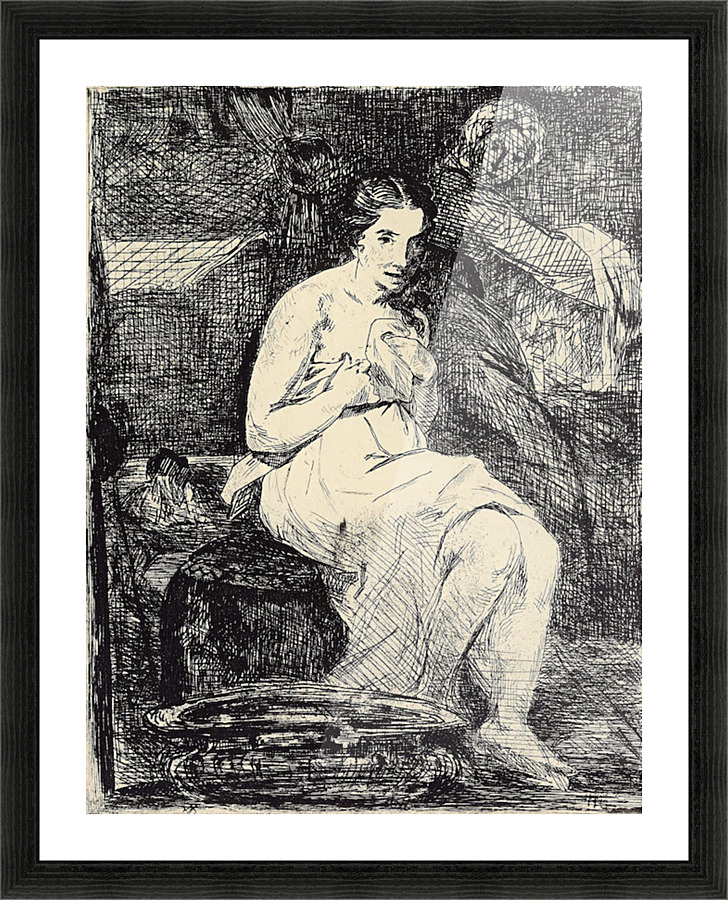 The Toillette Picture Frame print