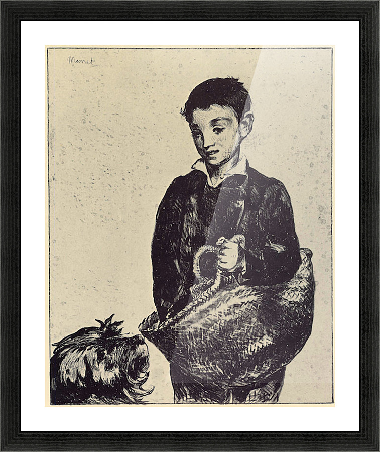 The urchin Picture Frame print