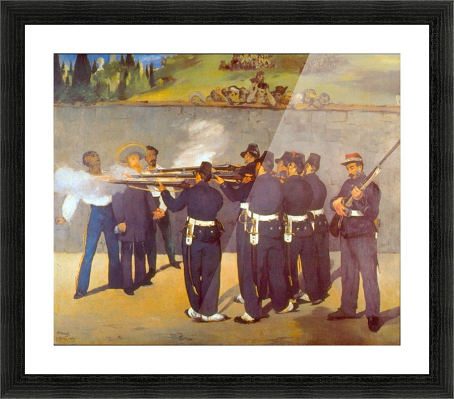 Execution Picture Frame print