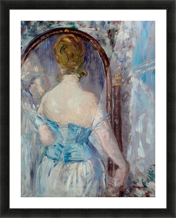 Before the Mirror Picture Frame print