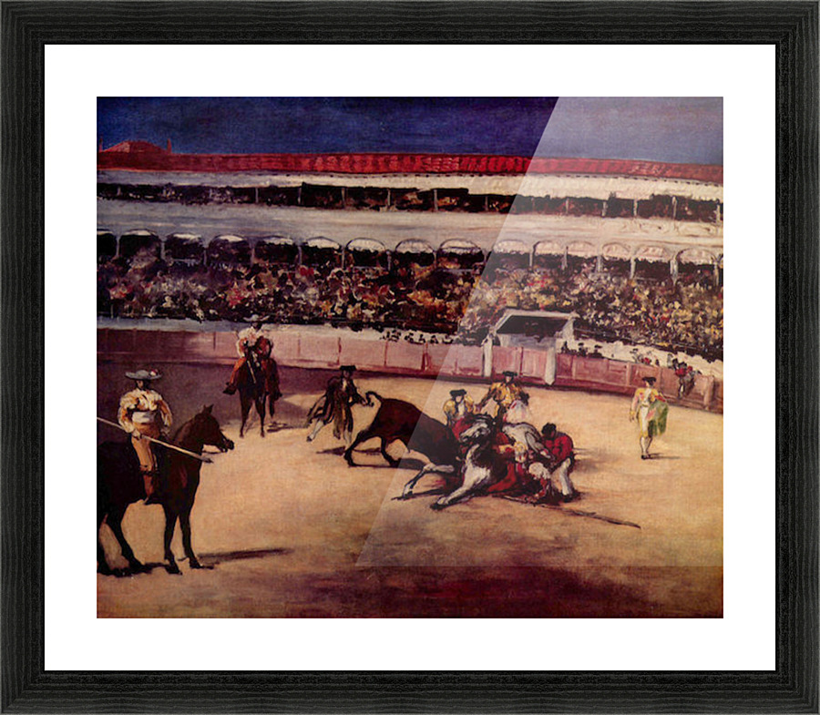 Bullfight Picture Frame print