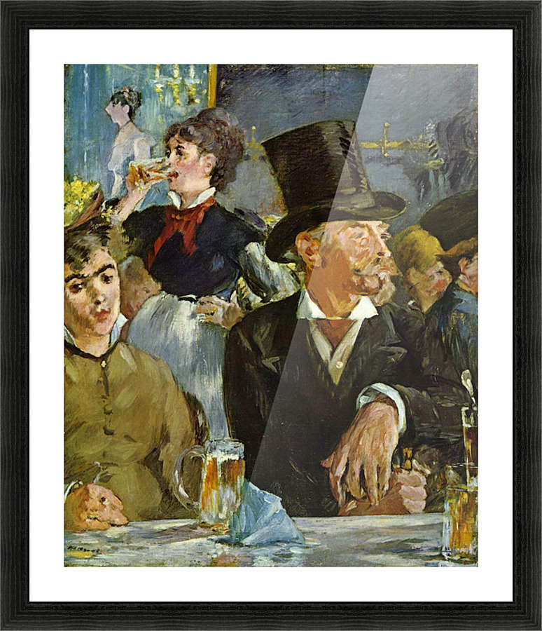 Cafe Concert Picture Frame print