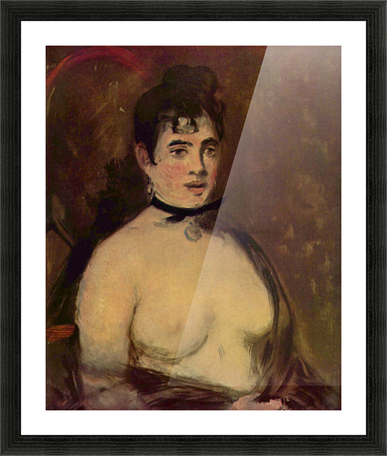 Female act Picture Frame print