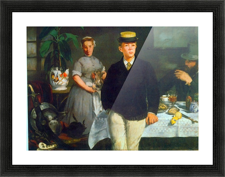 Luncheon Picture Frame print