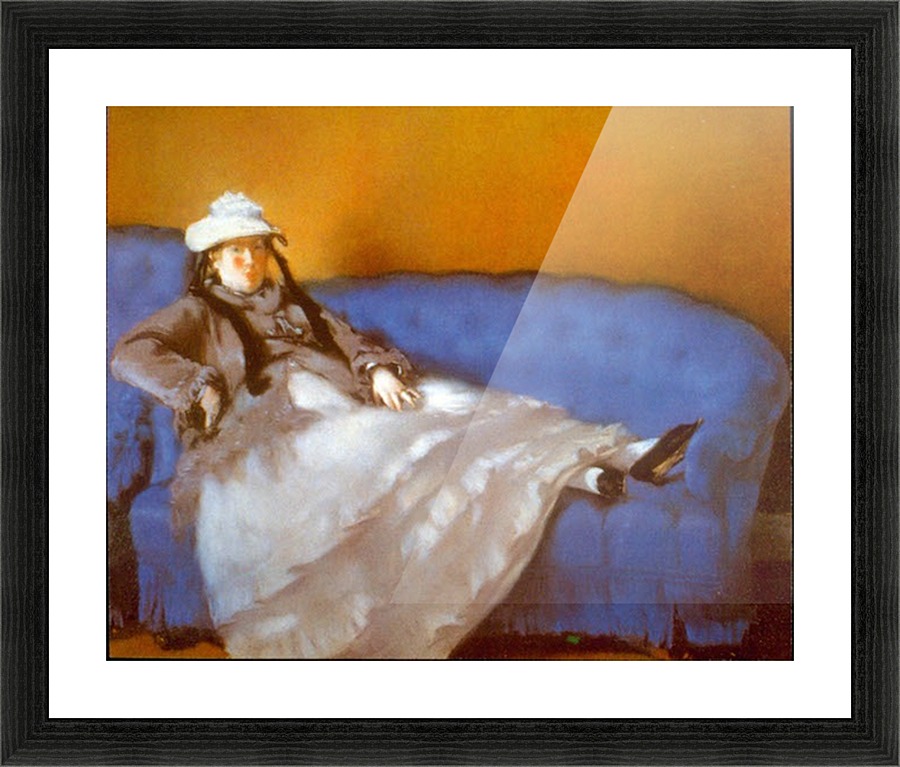 Madame Manet Picture Frame print