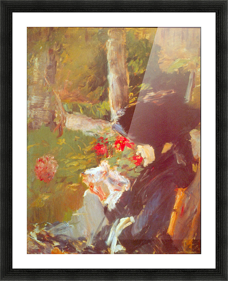 Manets Mother Picture Frame print