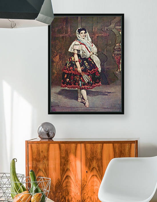 Portrait of Lola de Valence by Manet