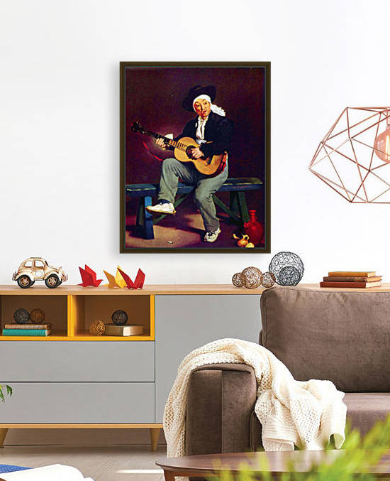 Spanish singer by Manet