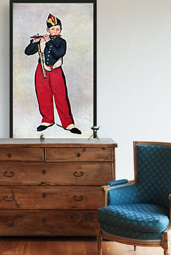The Piper by Manet