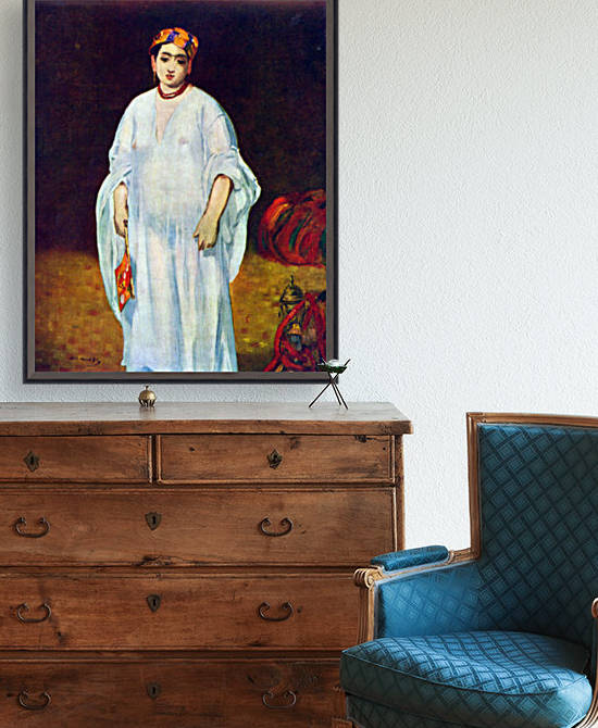 The Sultan by Manet