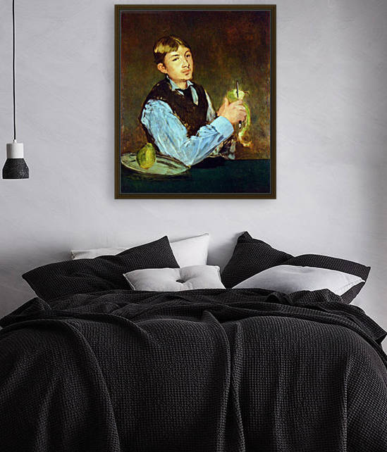 Portait of Leon Leenhoff by Manet