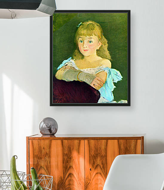 Portrait of Lina Campineanu by Manet